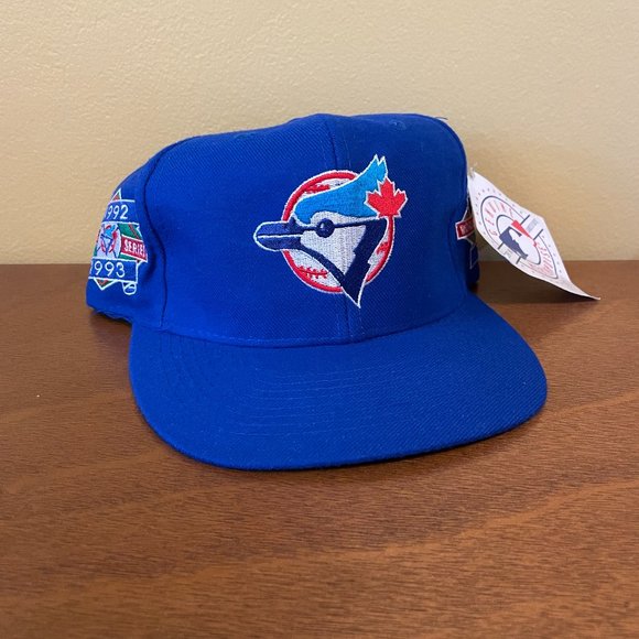 Toronto Blue Jays Vintage 90s World Series Snapback Hat G-III NWT - Picture 1 of 9
